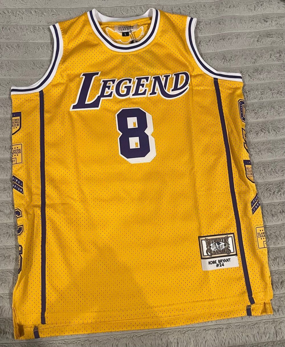 Authentic Classics Kobe Bryant “Legend / Mamba” #24 Los Angeles Lakers Basketbal